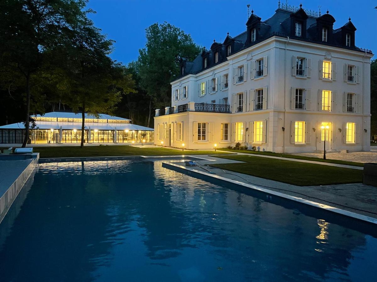 Chateau Des Hauts De Provins Otel Champcenest Dış mekan fotoğraf